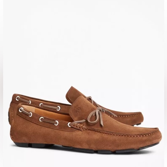 BROOKS BROTHERS Suede Driving Moccasins Loafers